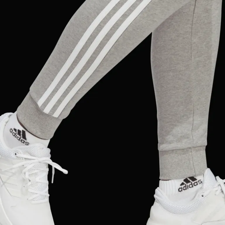 Essentials 3-Stripes French Terry Cuffed Pant, joggingbyxor dam - Fritidsbyxor - Essentials 3-Stripes French Terry Cuffed Pant, joggingbyxor dam