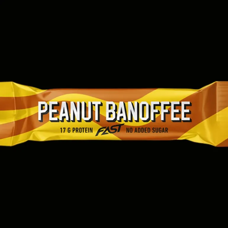FAST Peanut Banoffee 55g, proteinbar - Proteinbars - FAST Peanut Banoffee 55g, proteinbar