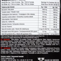 F#cked Up Joker edition 300g strawberry, kosttillskott - Pre-Workout - F#cked Up Joker edition 300g strawberry, kosttillskott