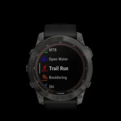 Fenix 7X,Saph/Carbon Gray/Ti w/Silcone Band, multisportklocka, unisex - Pulsklocka - Fenix 7X,Saph/Carbon Gray/Ti w/Silcone Band, multisportklocka, unisex
