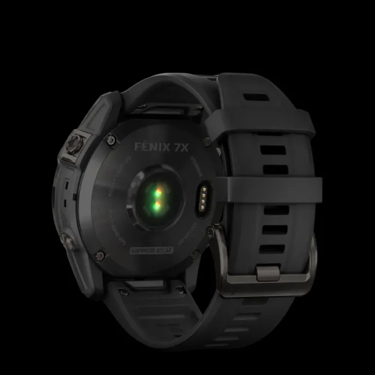 Fenix 7X,Saph/Carbon Gray/Ti w/Silcone Band, multisportklocka, unisex - Pulsklocka - Fenix 7X,Saph/Carbon Gray/Ti w/Silcone Band, multisportklocka, unisex