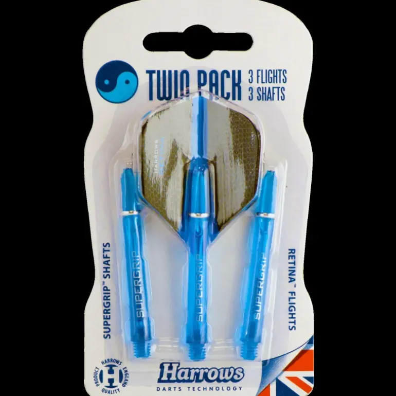 Flights & Shafts Twin Pack, tillbehör till dartpilar - Dart - Flights & Shafts Twin Pack, tillbehör till dartpilar