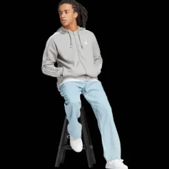 French Terry 3-Stripes Full-Zip Hoodie, huvjacka, herr - Hoodtröjor - French Terry 3-Stripes Full-Zip Hoodie, huvjacka, herr