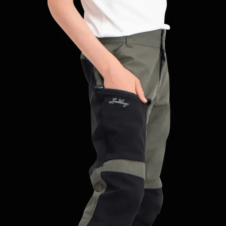 Fulu Stretch Hybrid Pant, vandringsbyxor junior - Friluftsbyxor - Fulu Stretch Hybrid Pant, vandringsbyxor junior