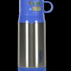 Funtainer Thermos 0,36 Steel/blue, termos - Termos - Funtainer Thermos 0,36 Steel/blue, termos