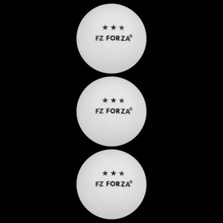 FZ Supreme Table Tennis Ball 3-Star - 3 st, bordtennisbollar - Tillbehör Bordtennis - FZ Supreme Table Tennis Ball 3-Star - 3 st, bordtennisbollar