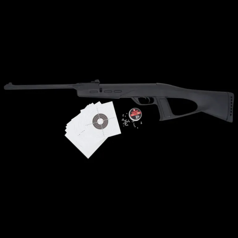 Gamo Youth Pack 4,5mm - Delta Fox Gt Inc. 250 Match 50 Paper, luftgevärspaket - Luftvapen & Tillbehör - Gamo Youth Pack 4,5mm - Delta Fox Gt Inc. 250 Match 50 Paper, luftgevärspaket