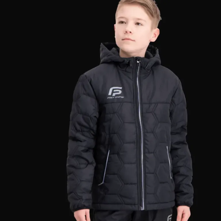 Gibson Hooded Light Padded Jacket, jacka, junior - Träningskläder - Gibson Hooded Light Padded Jacket, jacka, junior