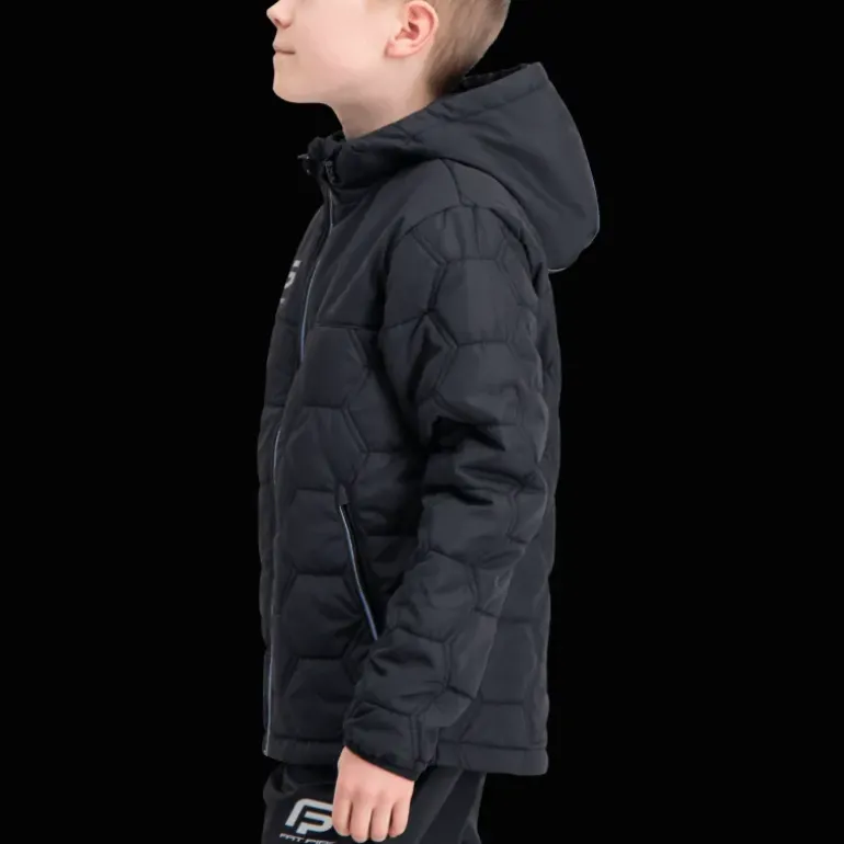 Gibson Hooded Light Padded Jacket, jacka, junior - Träningskläder - Gibson Hooded Light Padded Jacket, jacka, junior