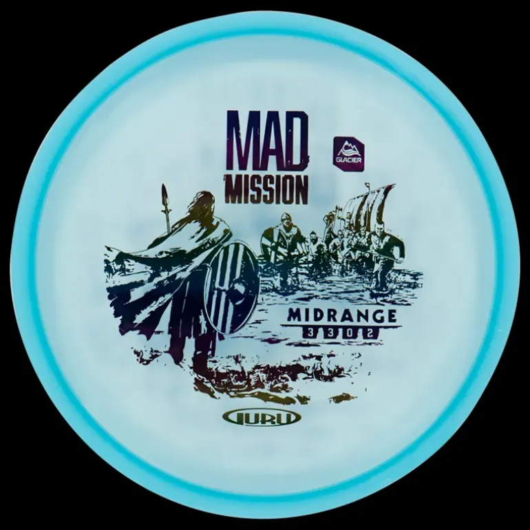 Glacier Line Midrange Mad Mission, 170-175g , midrange frisbeegolf - Discgolf - Glacier Line Midrange Mad Mission, 170-175g , midrange frisbeegolf