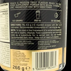 Gold Standard BCAA Train & Sustain 266 g - Aminosyror - Gold Standard BCAA Train & Sustain 266 g