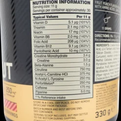 Gold Standard Pre Workout 330 g, pre-workout - Pre-Workout - Gold Standard Pre Workout 330 g, pre-workout