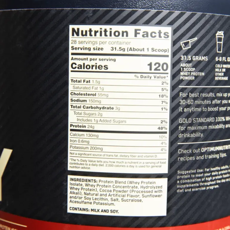 100 % Gold Standard Whey Rocky Road, proteinpulver - Proteiner - 100 % Gold Standard Whey Rocky Road, proteinpulver