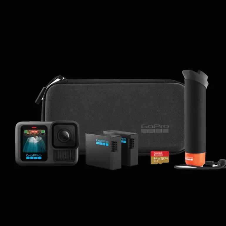 GoPro HERO13 Black Accessory Bundle, GoPro HERO13 Black tillbehörspaket - Kamera - GoPro HERO13 Black Accessory Bundle, GoPro HERO13 Black tillbehörspaket