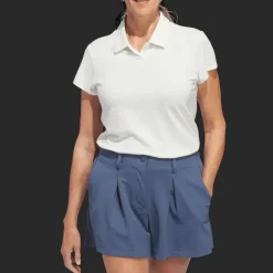 Go-To Heathered Polo Shirt, pikétröja, dam - Golfpikeer - Go-To Heathered Polo Shirt, pikétröja, dam