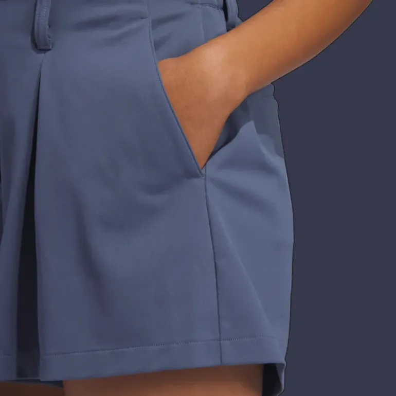 Go-To Pleated Shorts, golfshorts, dam - Golfshorts & Golfkjolar - Go-To Pleated Shorts, golfshorts, dam