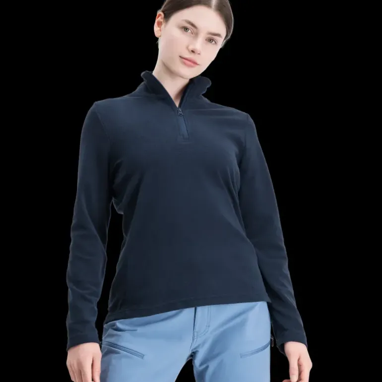 Half Zip Fleece W, fleecetröja dam - Fleecetröjor - Half Zip Fleece W, fleecetröja dam