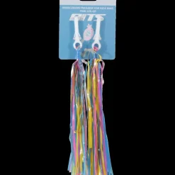 Handlebarstreamer for kidsbike, glittertofsar - Barnens Cykeltillbehör - Handlebarstreamer for kidsbike, glittertofsar