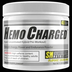 Hemocharged (Lemon Cola (340g), pre-workout-pulver - Pre-Workout - Hemocharged (Lemon Cola (340g), pre-workout-pulver