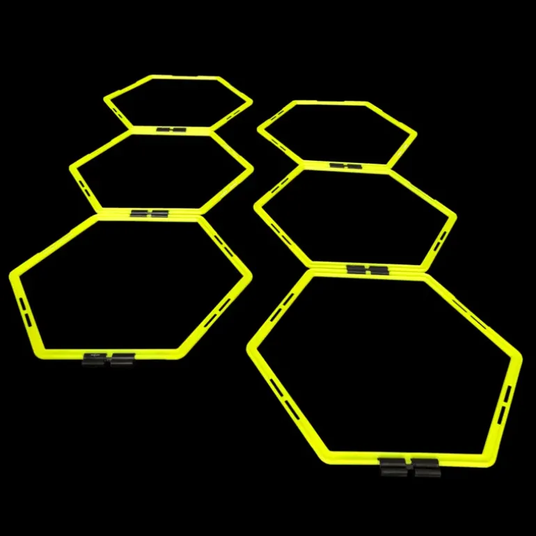 Hexagon Speed & Agility Ladder, smidighetsstege - Core-Träning - Hexagon Speed & Agility Ladder, smidighetsstege