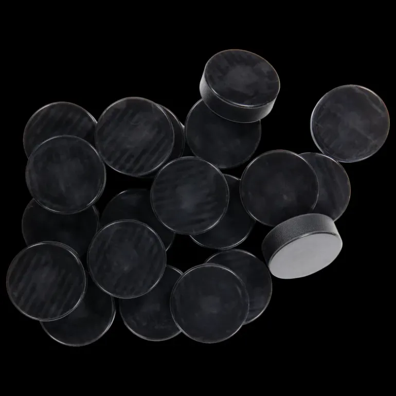 Hockeypuck Black bulk 100 pack -21/22, hockey puck - Hockeypuckar - Hockeypuck Black bulk 100 pack -21/22, hockey puck