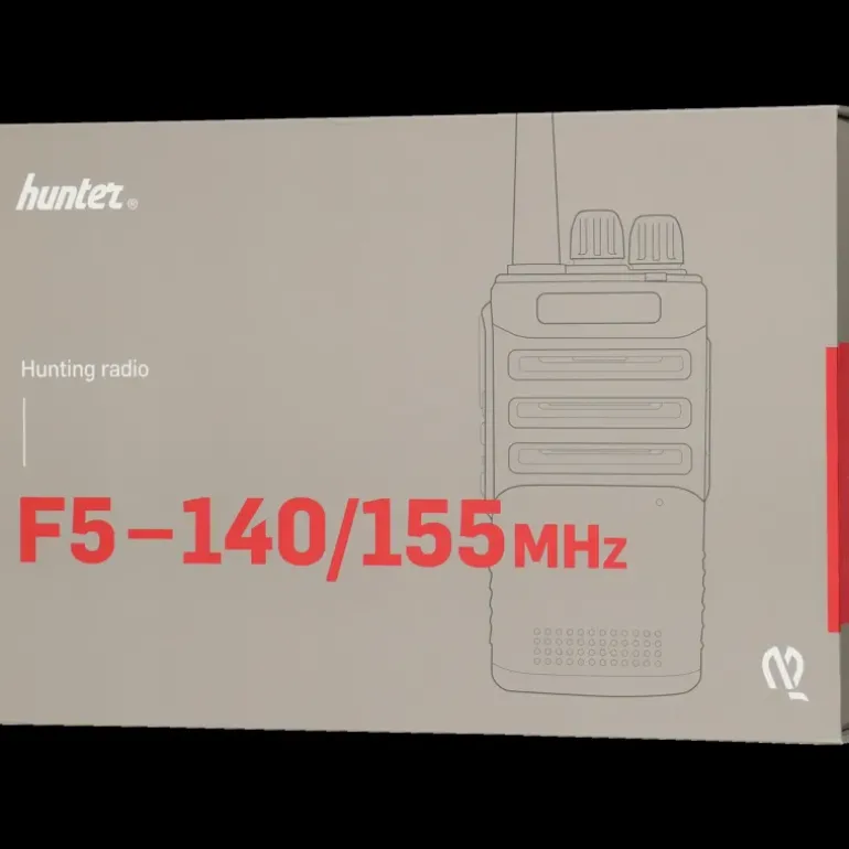 Hunter F5 155/140, jaktradio - Radio - Hunter F5 155/140, jaktradio