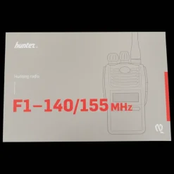 Hunter F1 140/155 Sv/No, jaktradio - Radio - Hunter F1 140/155 Sv/No, jaktradio