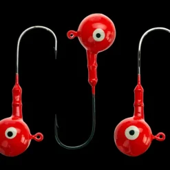IFISH BIG GAME 3 st. 8/0 35.0g FLUO RED - Diverse Fiskeutrustning - IFISH BIG GAME 3 st. 8/0 35.0g FLUO RED
