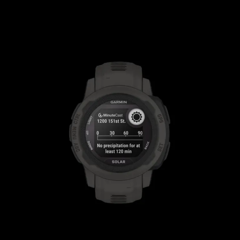 Instinct 2S, Solar, Graphite, multisportklocka, unisex - Pulsklocka - Instinct 2S, Solar, Graphite, multisportklocka, unisex