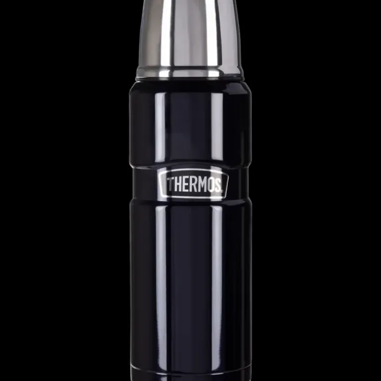 King Vacuum Flask 470 Ml Dark Blue, termos - Termos - King Vacuum Flask 470 Ml Dark Blue, termos