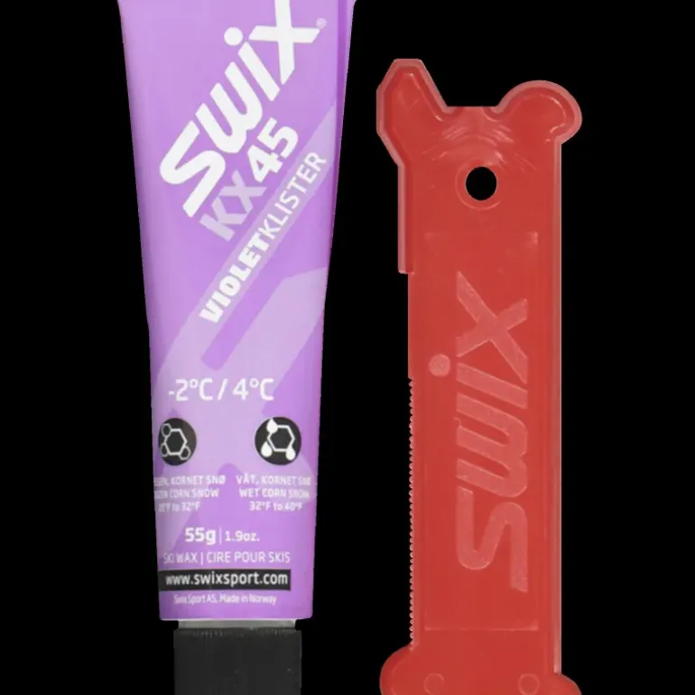 Klister KX45 Violet -2C to 4C 22/23, -2°C till 4°C lila klister - Fästvalla - Klister KX45 Violet -2C to 4C 22/23, -2°C till 4°C lila klister