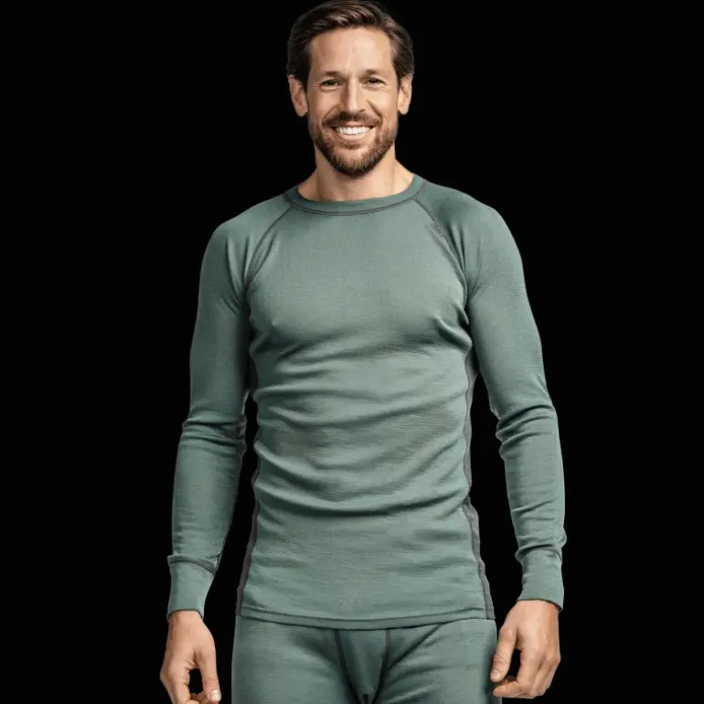 Laajias Merino Wool Roundneck, ulltröja, herr - Överdelar Ull Herr - Laajias Merino Wool Roundneck, ulltröja, herr