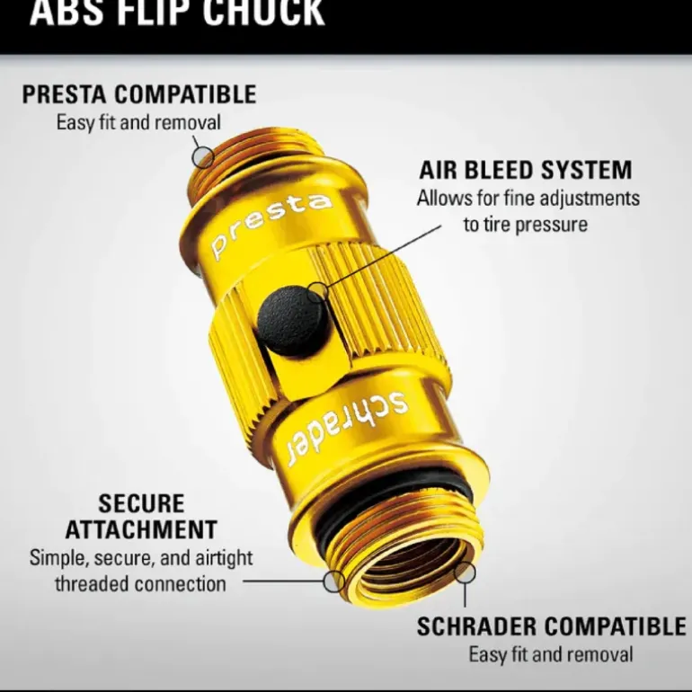 Macro floor drive ABS Matte black, golvpump - Cykelpump - Macro floor drive ABS Matte black, golvpump