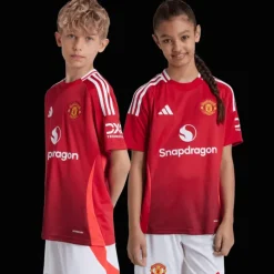 Manchester United Home Jersey 2024/25, fotbollströja , junior - Premier League - Manchester United Home Jersey 2024/25, fotbollströja , junior