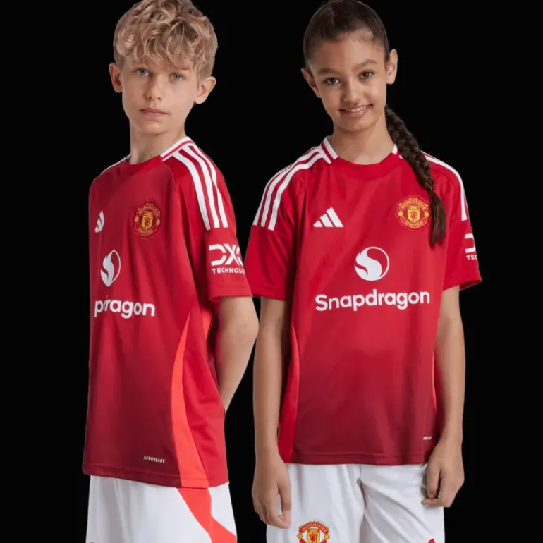 Manchester United Home Jersey 2024/25, fotbollströja , junior - Premier League - Manchester United Home Jersey 2024/25, fotbollströja , junior