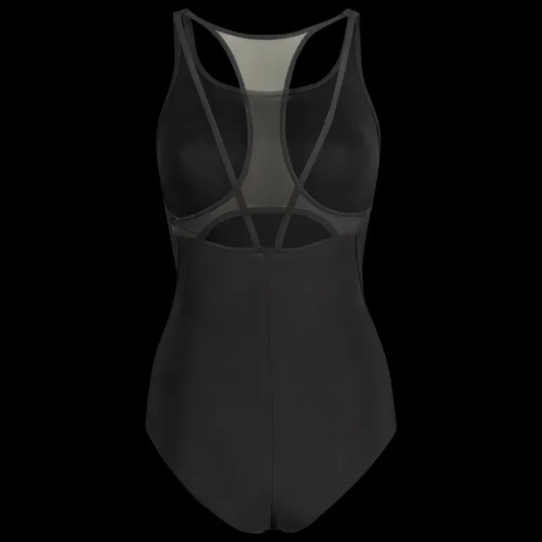 Mesh Panels Swimsuit Power Back, baddräkt, dam - Baddräkter - Mesh Panels Swimsuit Power Back, baddräkt, dam
