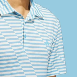 Mesh Print Polo, pikétröja, herr - Golfpikeer - Mesh Print Polo, pikétröja, herr