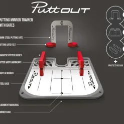 Mirror Putting System, golfhjälpmedel - Träningstillbehör - Mirror Putting System, golfhjälpmedel