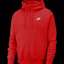 M Nsw Club Hoodie Fz Bb University - Hoodtröjor - M Nsw Club Hoodie Fz Bb University