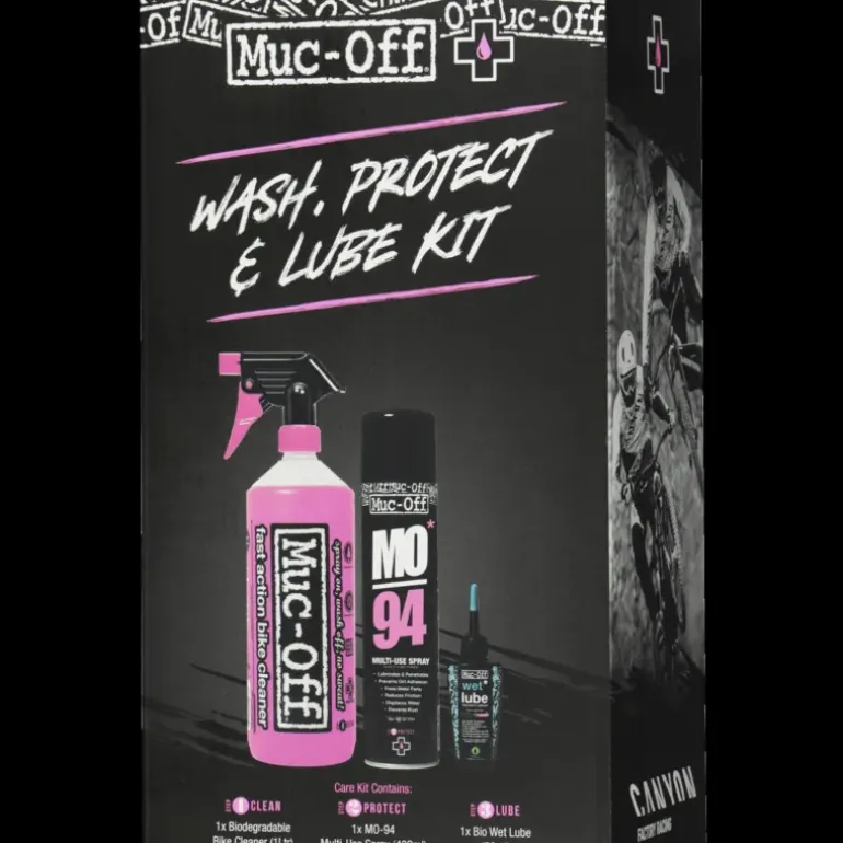 Muc-off wash, protect & lube kit - Oljor & Fetter - Muc-off wash, protect & lube kit