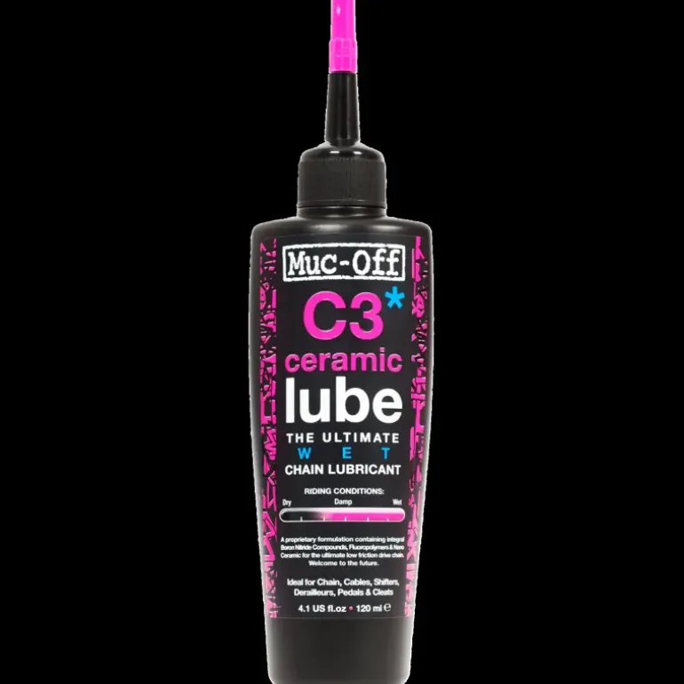 Muc-off wet lube - C3 ceramic 120ml - Oljor & Fetter - Muc-off wet lube - C3 ceramic 120ml