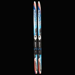 Nanogrip Tiger 110cm blue + Basic, juniorskida - Klassisk - Nanogrip Tiger 110cm blue + Basic, juniorskida