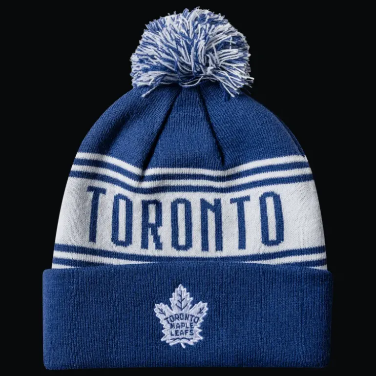 NHL Beanie Cuff W/Pom - 24/25, mössa, unisex - NHL-Produkter - NHL Beanie Cuff W/Pom - 24/25, mössa, unisex