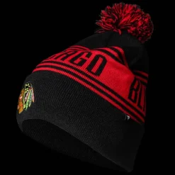 NHL Beanie Cuff W/Pom - 24/25, mössa, unisex - NHL-Produkter - NHL Beanie Cuff W/Pom - 24/25, mössa, unisex
