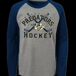 NHL Intent LS Raglan Tee 19 JR - NHL-Produkter - NHL Intent LS Raglan Tee 19 JR