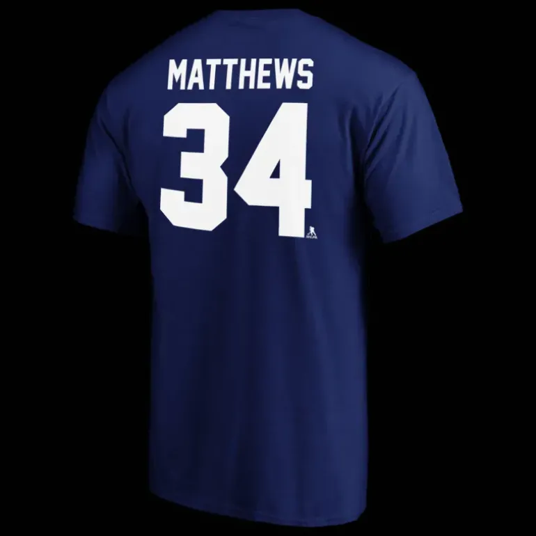 NHL T-Shirt Matthews 34 - 24/25, supportertröja, herr - NHL-Produkter - NHL T-Shirt Matthews 34 - 24/25, supportertröja, herr