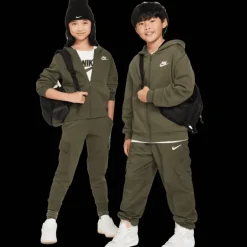 Nike Club Fleece Big Kids' Full-Zip, huvjacka, junior - Fritidströjor - Nike Club Fleece Big Kids' Full-Zip, huvjacka, junior