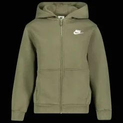 Nike Club Fleece Big Kids' Full-Zip, huvjacka, junior - Fritidströjor - Nike Club Fleece Big Kids' Full-Zip, huvjacka, junior