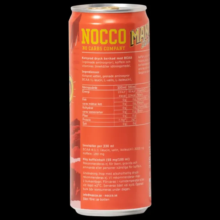 Nocco Bcaa Mango Del Sol - Energidryck - Nocco Bcaa Mango Del Sol