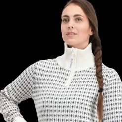 Nordishavet Wool Zip Sweater, ulltröja, dam - Ulltröjor - Nordishavet Wool Zip Sweater, ulltröja, dam